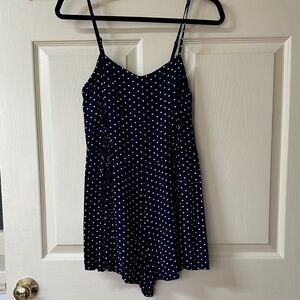 Urban Outfitters Kimchi Blue Polka Dot Romper